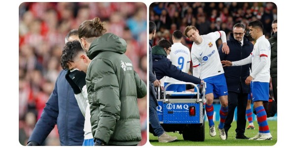 Due dei principali centrocampisti dell’FC Barcelona si sono infortunati in una partita